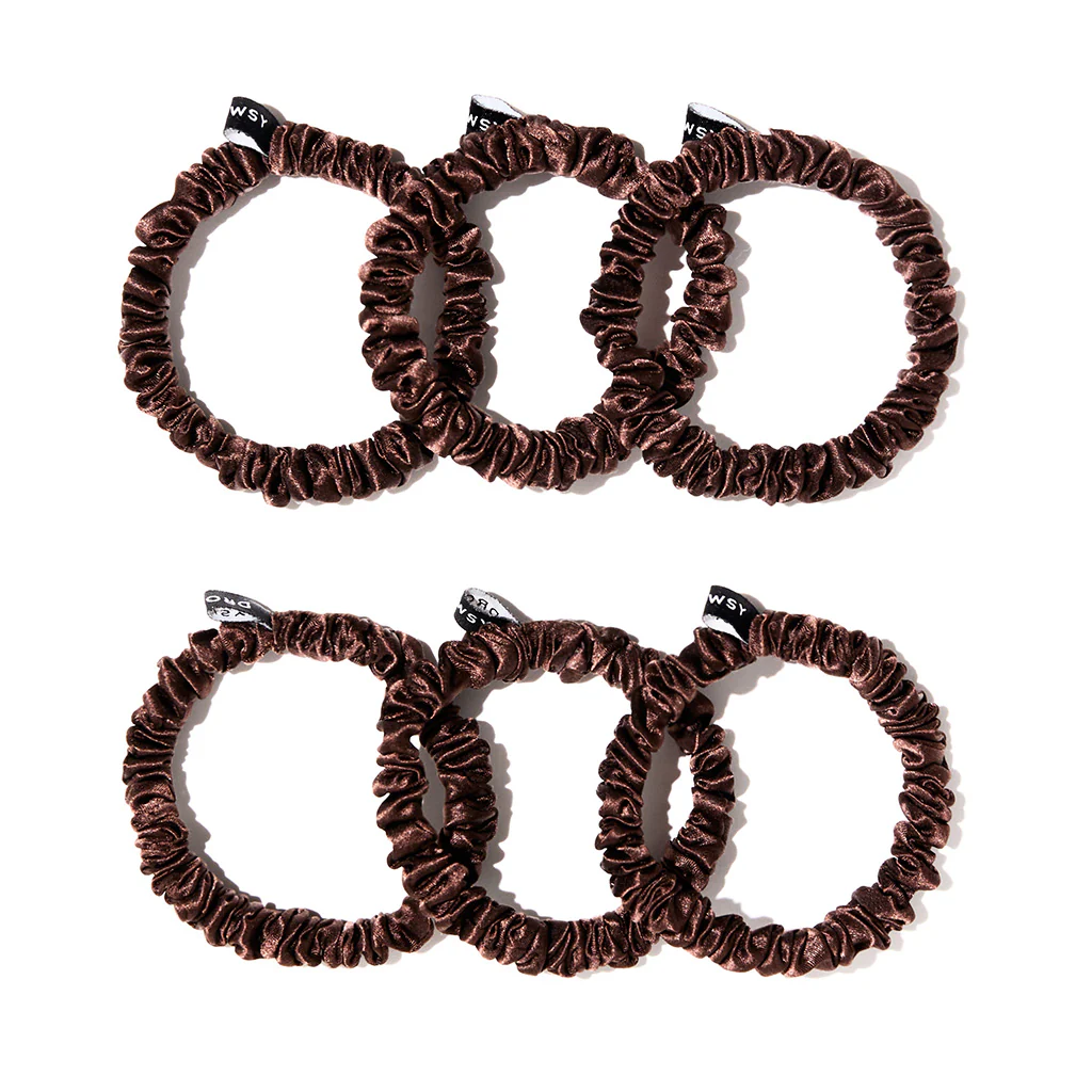 Skinny Scrunchie Set - Cocoa Glow - Image 3