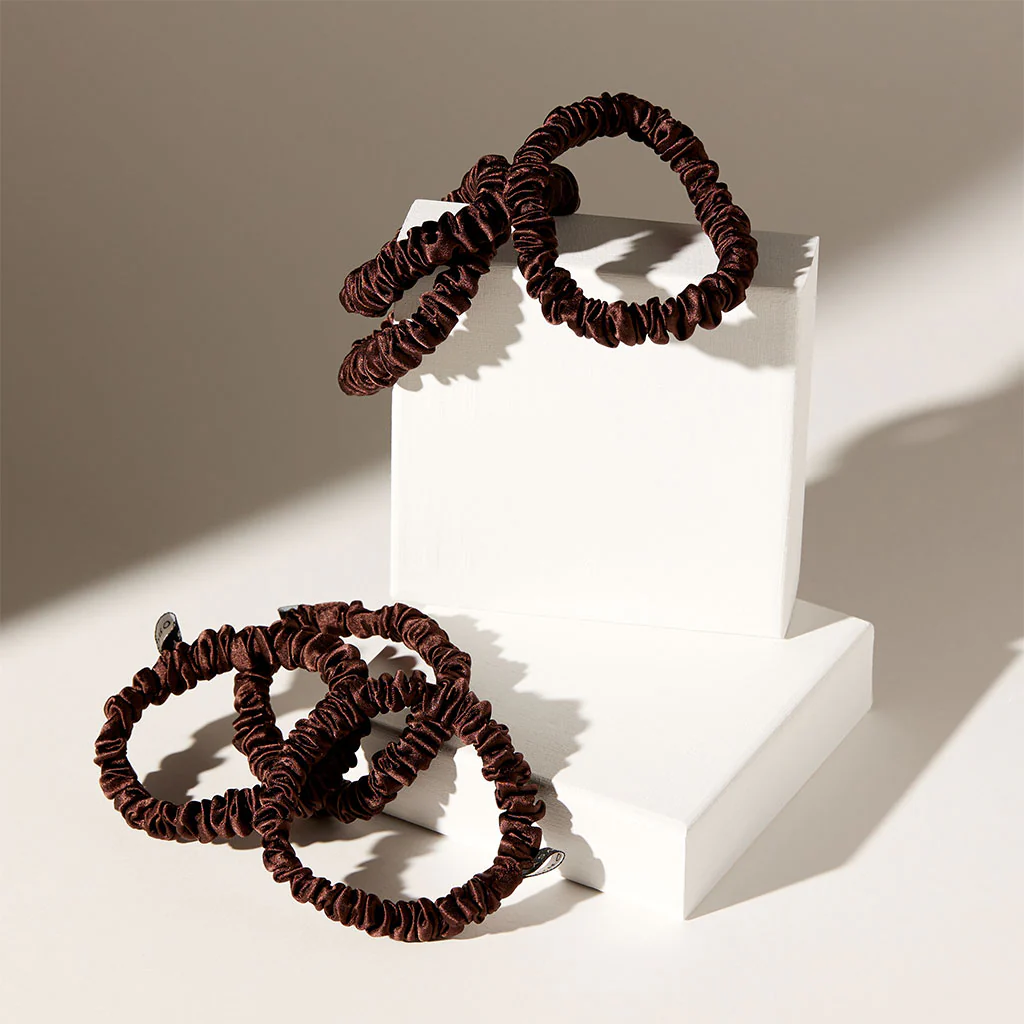 Skinny Scrunchie Set - Cocoa Glow - Image 4