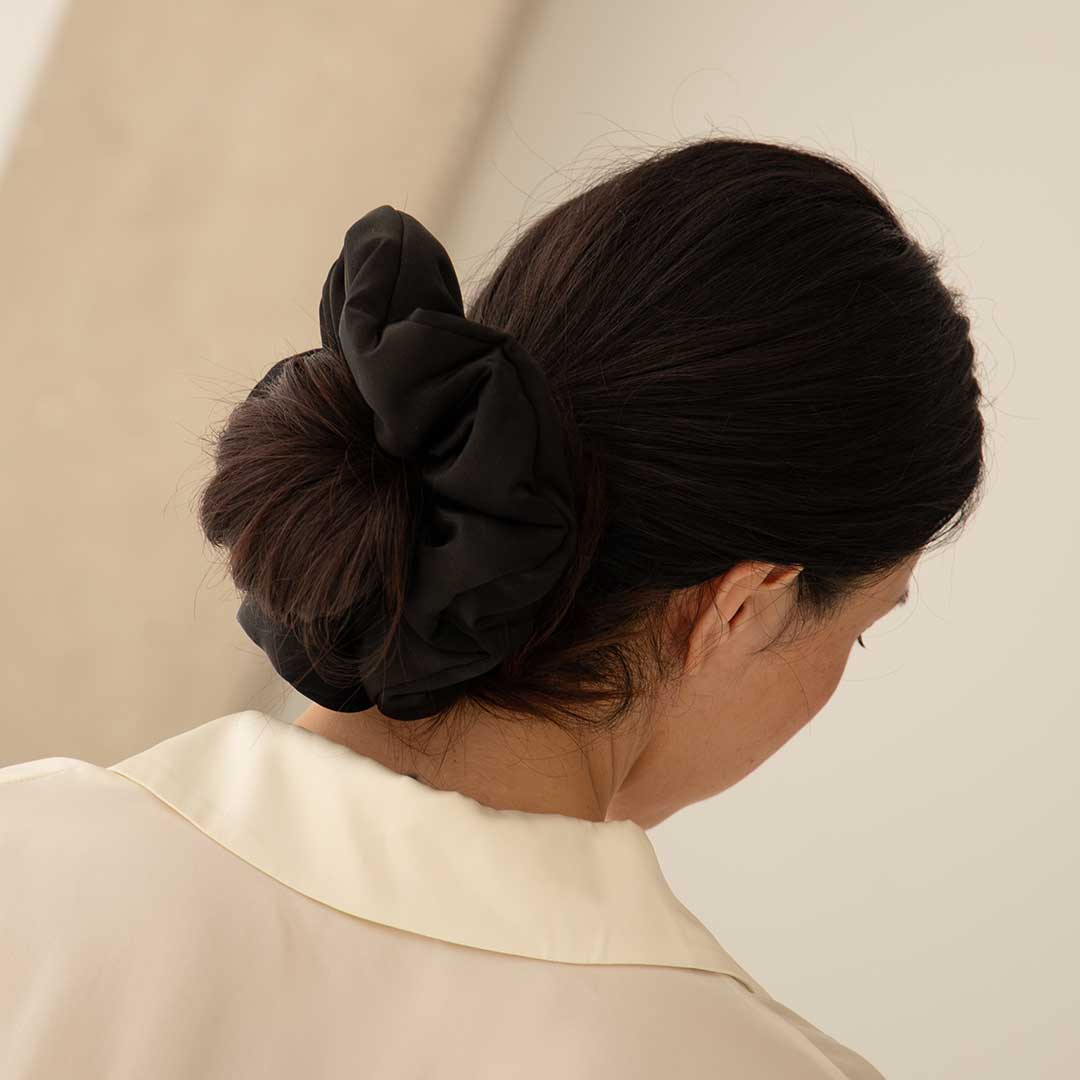 Black Jade - Padded Scrunchie - Image 3